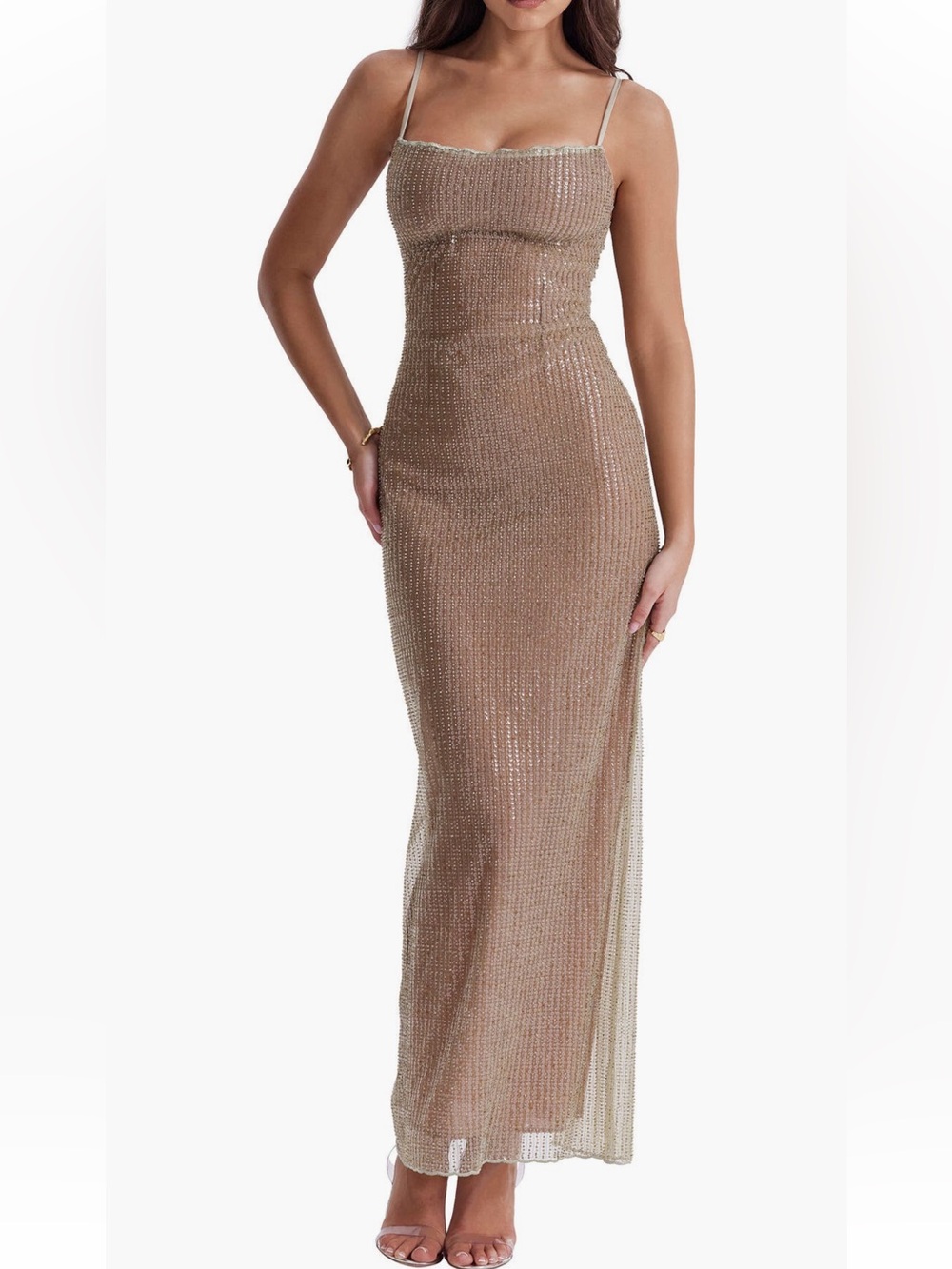 House of CB Alondra Beaded dress
